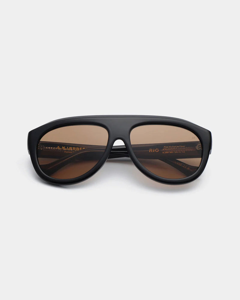 A. KJAERBEDE Rio black sunglasses
