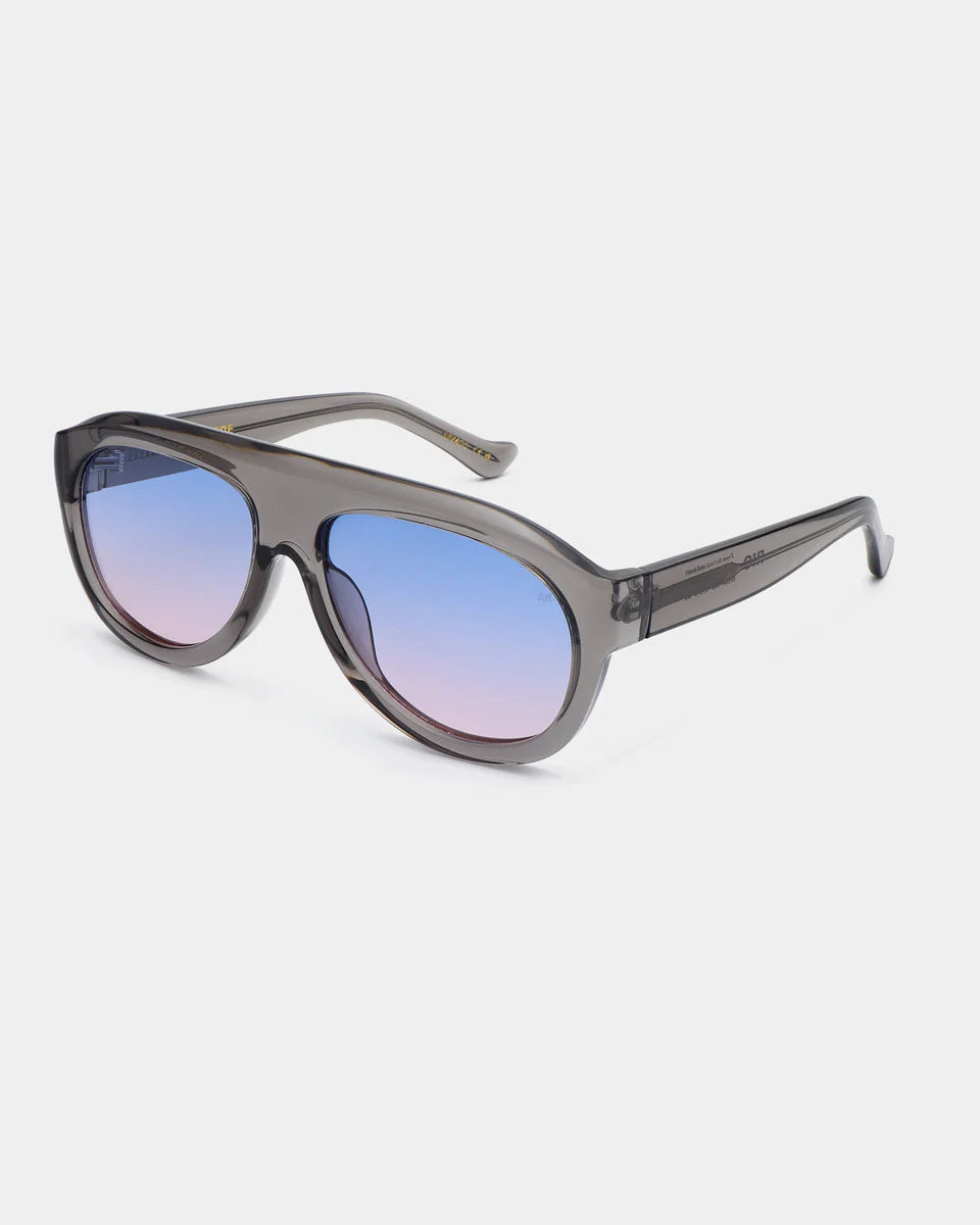 A. KJAERBEDE Rio grey transparent sunglasses