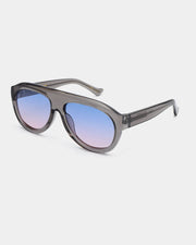 A. KJAERBEDE Rio grey transparent sunglasses