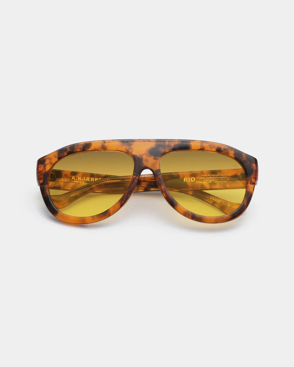 A. KJÆRBEDE Rio sunglasses havana brown