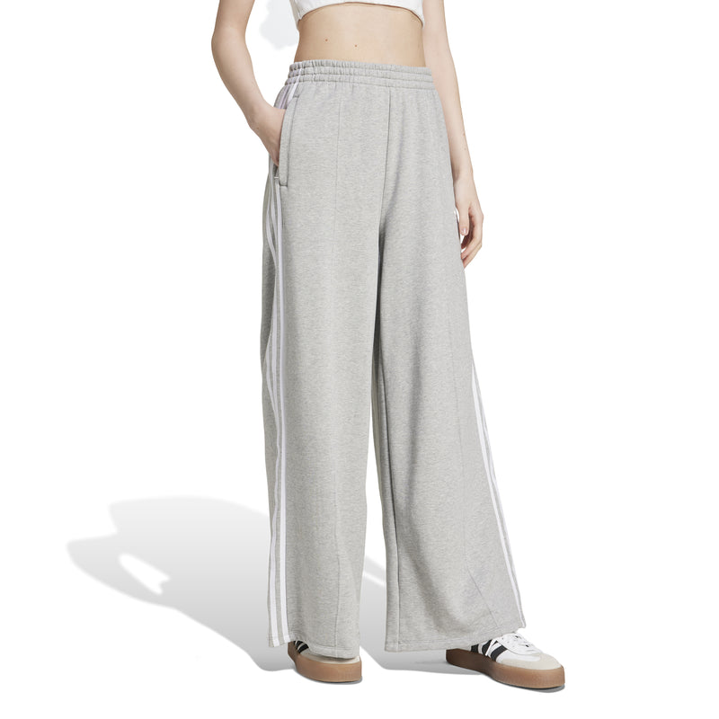 3-STRIPES LOOSE FRENCH TERRY WIDE LEG SWEATPANTS