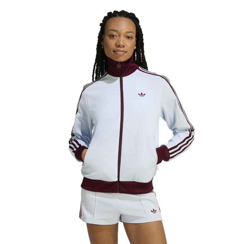 ADIDAS Classic track top KD3741 crystal sky maroon