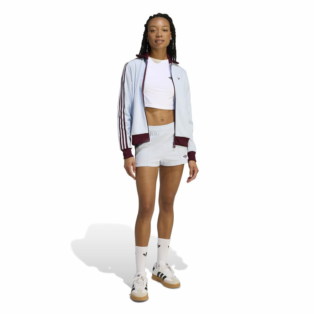 ADIDAS Classic track top KD3741 crystal sky maroon