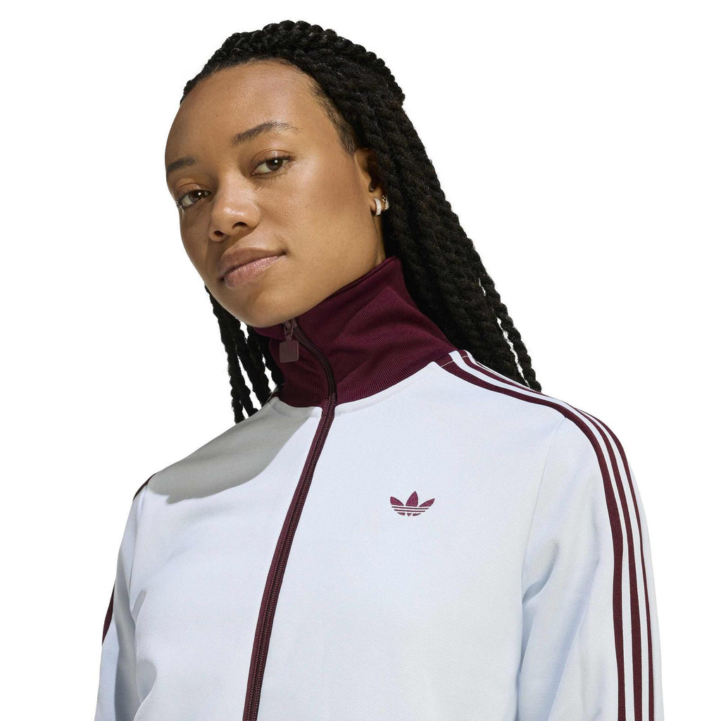 ADIDAS Classic track top KD3741 crystal sky maroon
