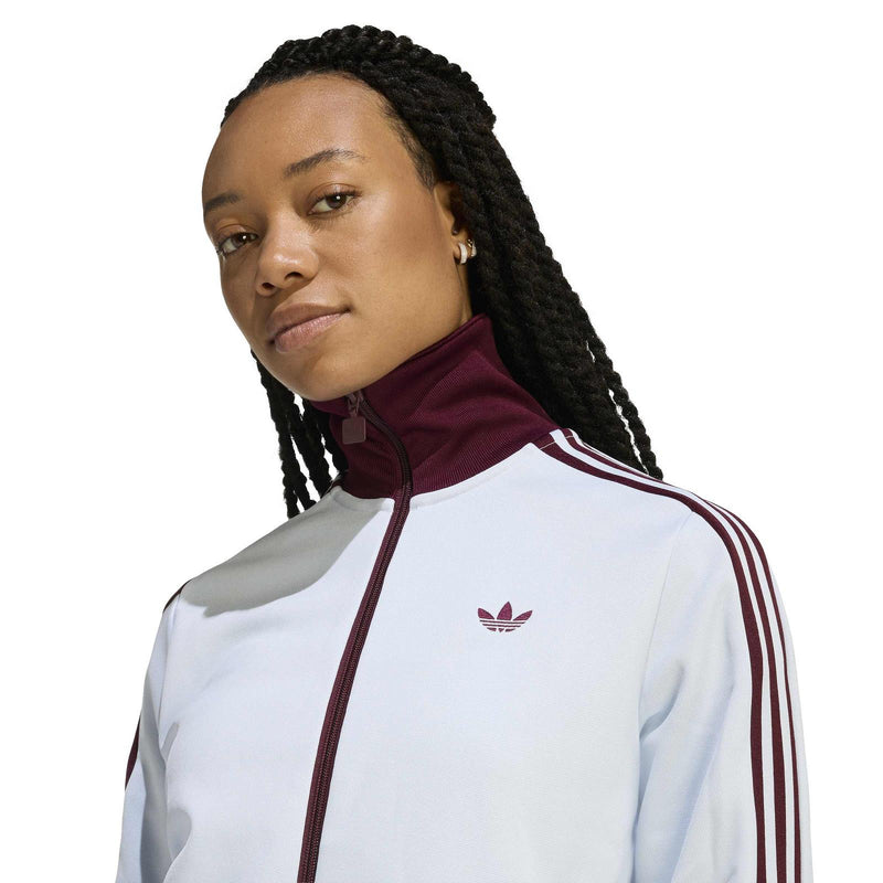 ADIDAS Classic track top KD3741 crystal sky maroon