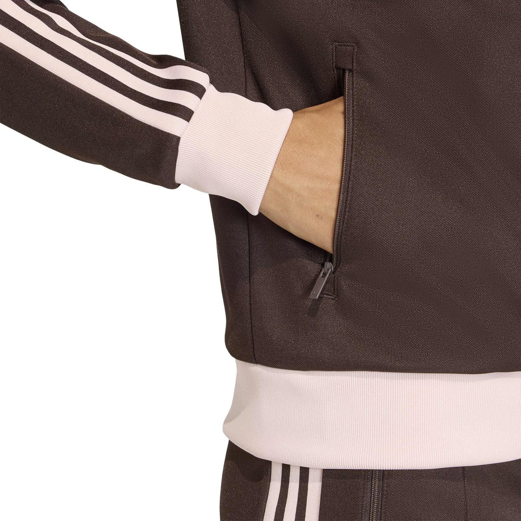 ADIDAS Classic track top KD3742 brown pink