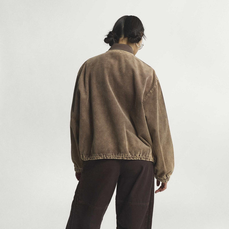 ADIDAS Corduroy SST jacket earth strata brown