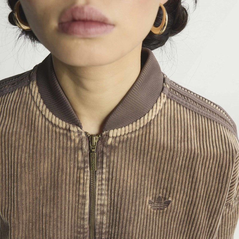 ADIDAS Corduroy SST jacket earth strata brown