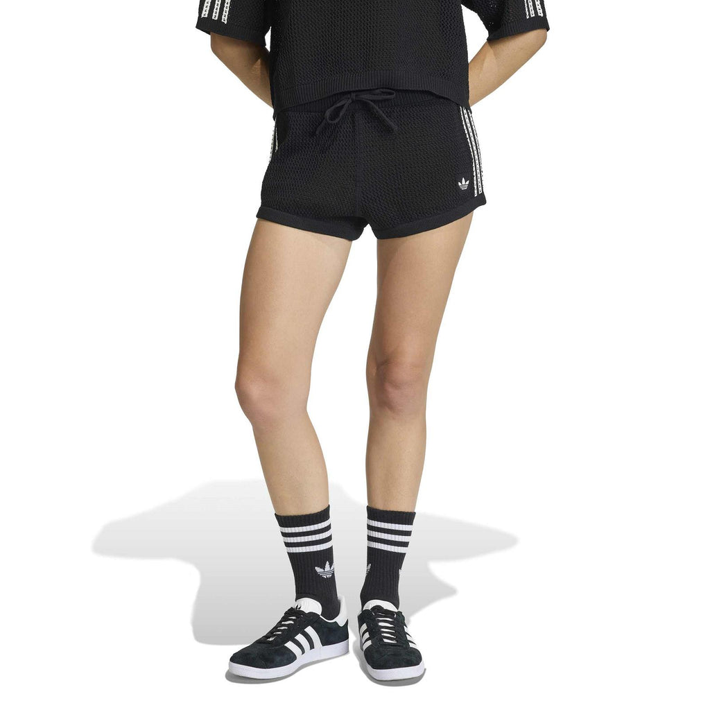 ADIDAS Crochet shorts KC6478 black