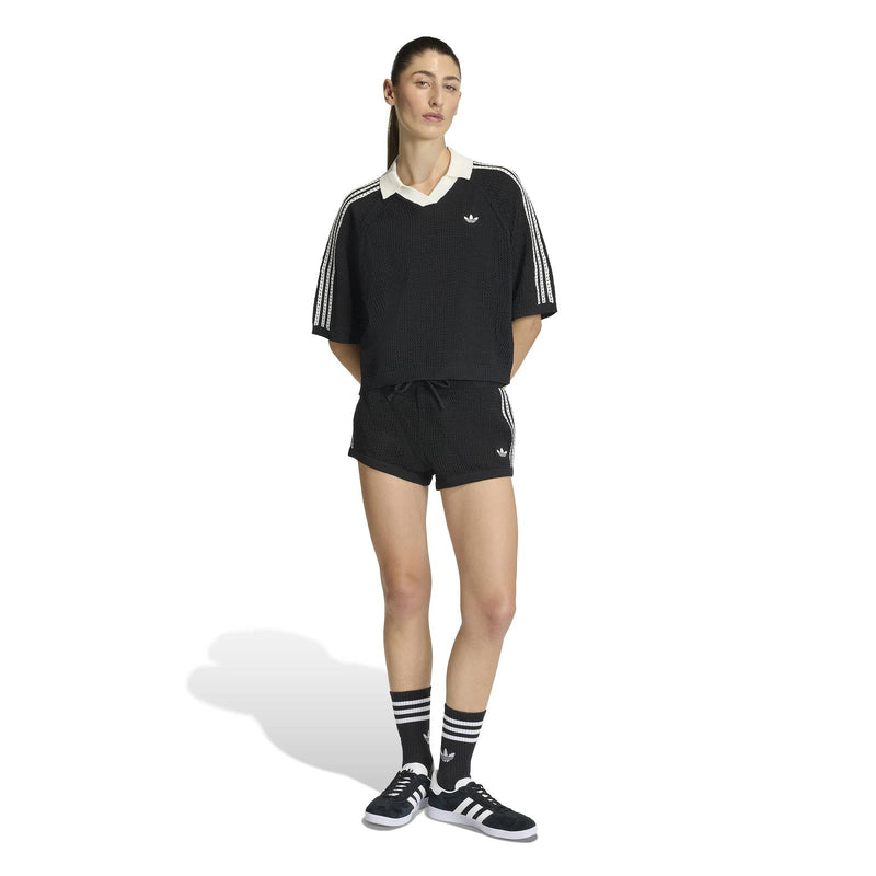 ADIDAS Crochet shorts KC6478 black