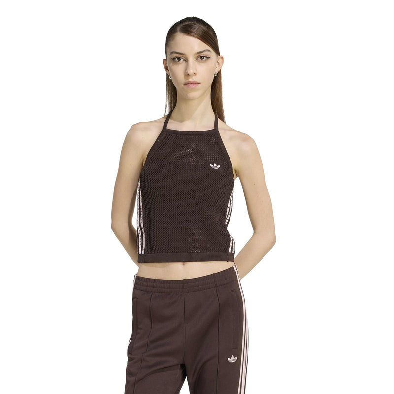 ADIDAS Crochet top KC6484 brown
