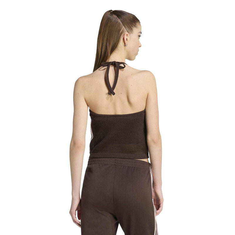 ADIDAS Crochet top KC6484 brown