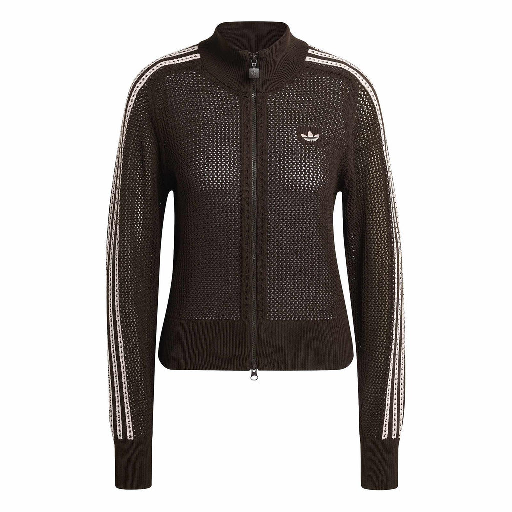 ADIDAS Crochet track top KE0202 aurora coffee