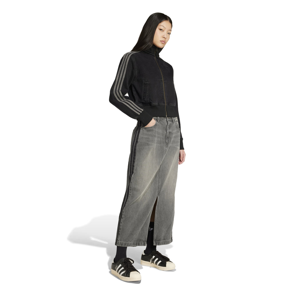 ADICOLOR 3 STRIPES DENIM PENCIL SKIRT