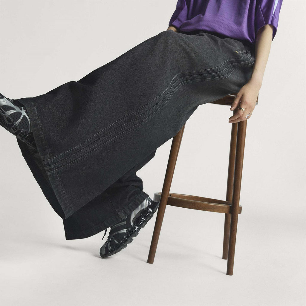 ADIDAS Denim trackpants black KD3919