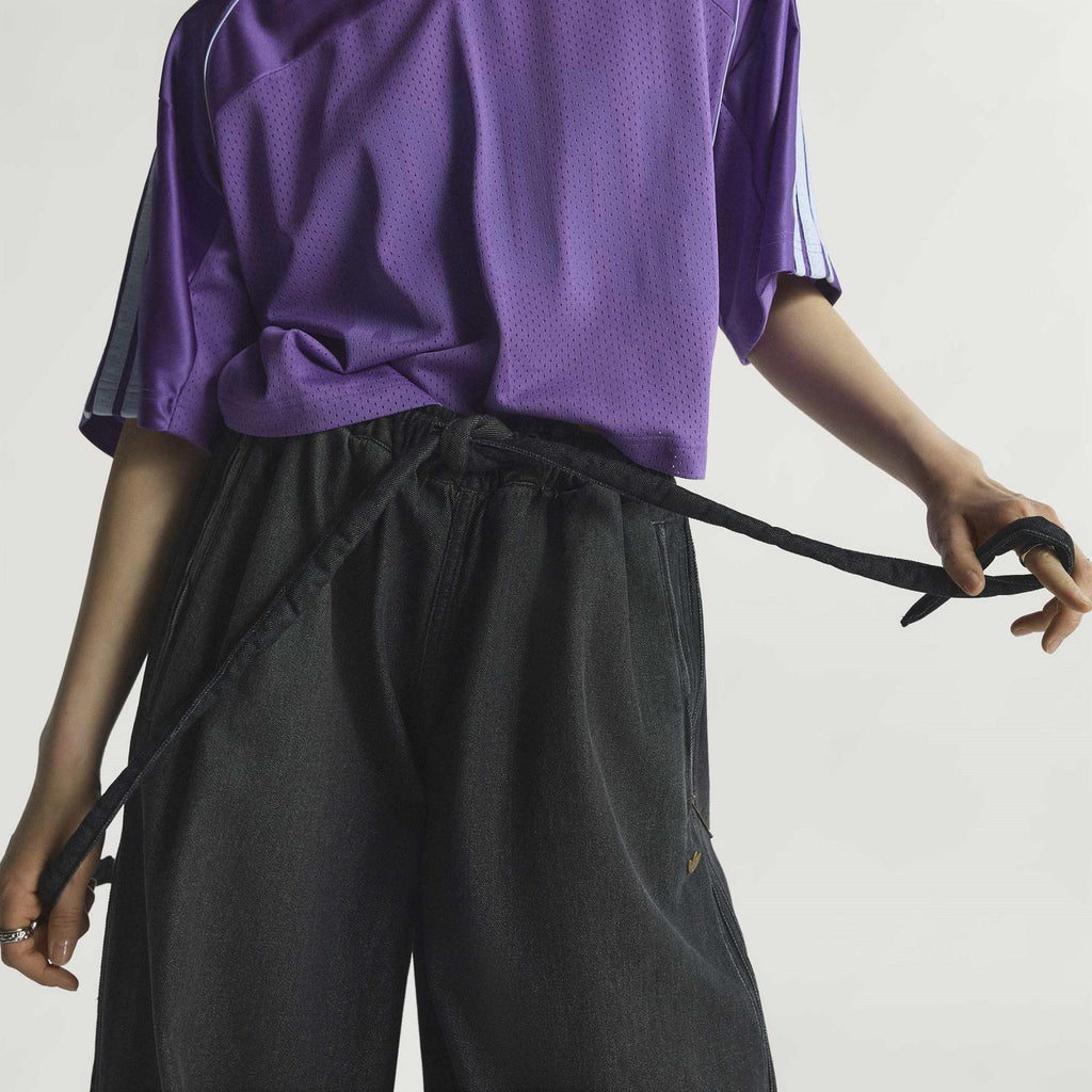 ADIDAS Denim trackpants black KD3919