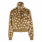 ADIDAS Faux fur animal print firebird jacket KT2142