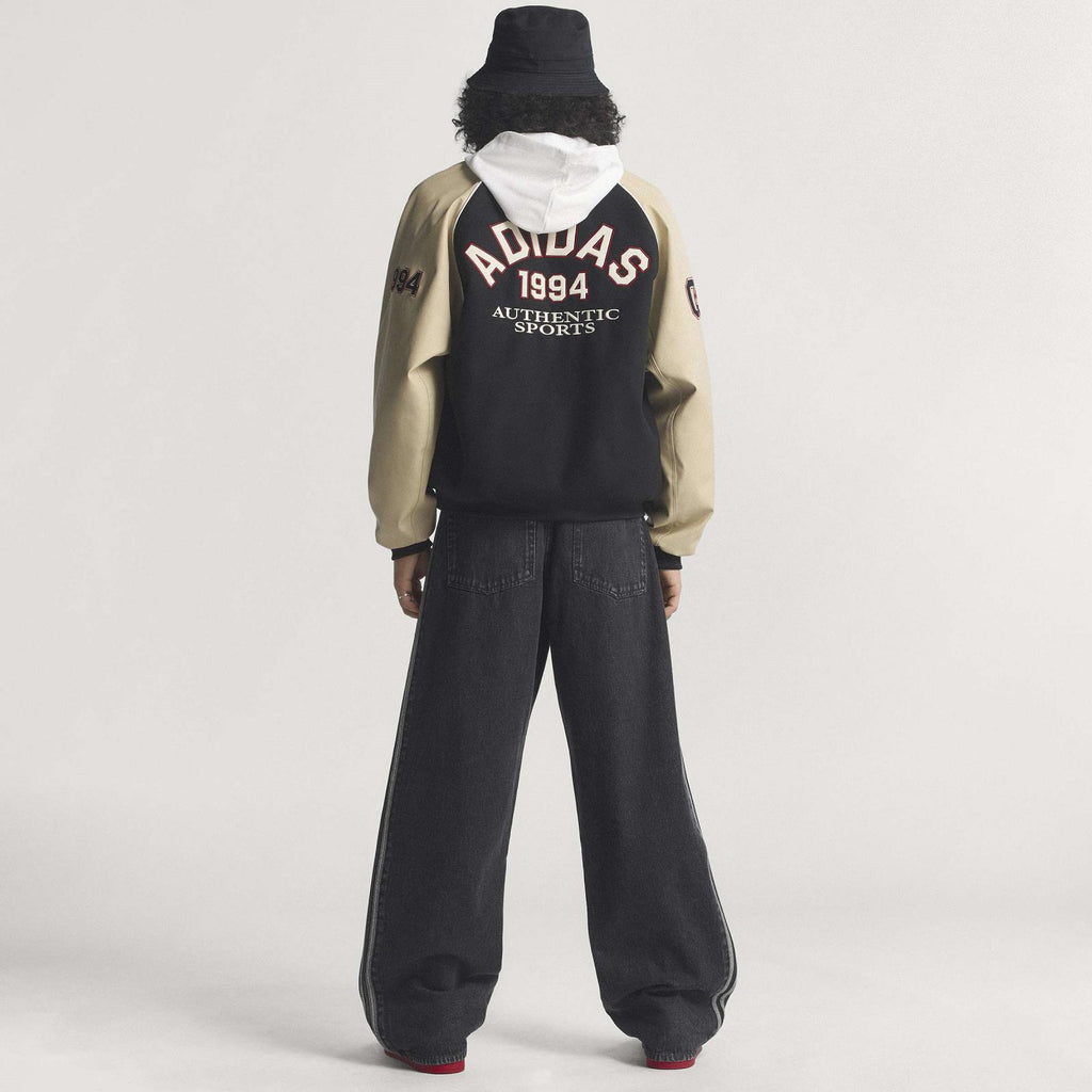 ADIDAS Firebird Adicolor denim pants black KD1497