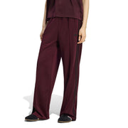 ADIDAS Firebird loose trackpant maroon black