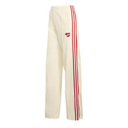 ADIDAS Firebird loose trackpant white red