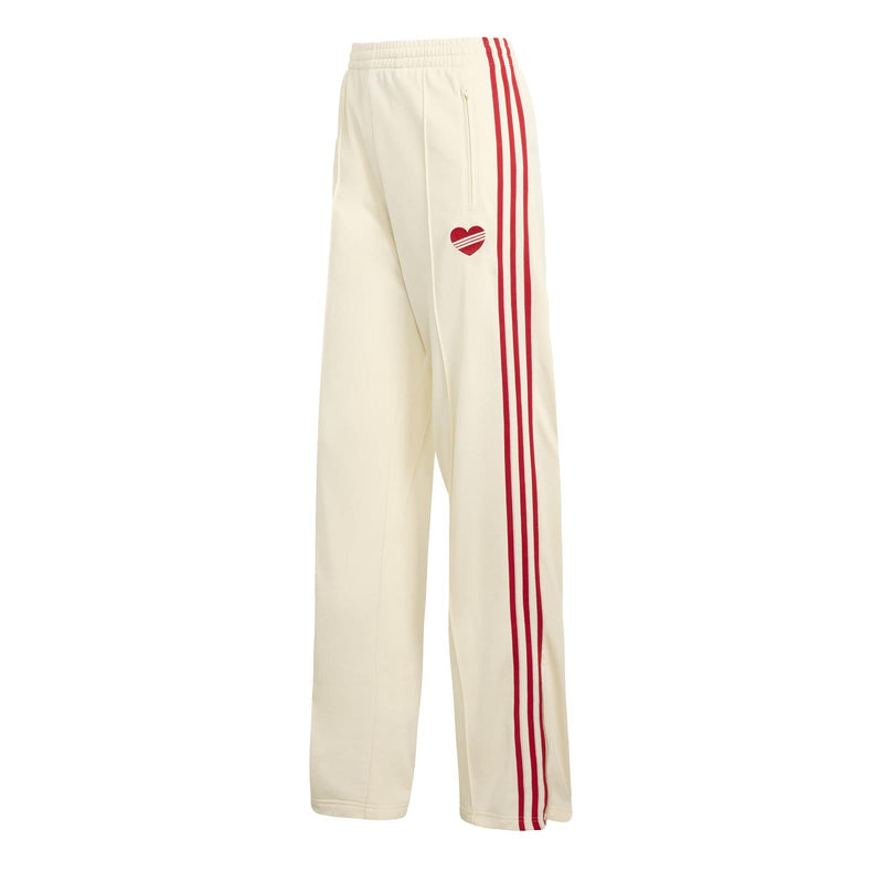 ADIDAS Firebird loose trackpant white red