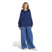 ADIDAS Firebird oversized denim pant blue