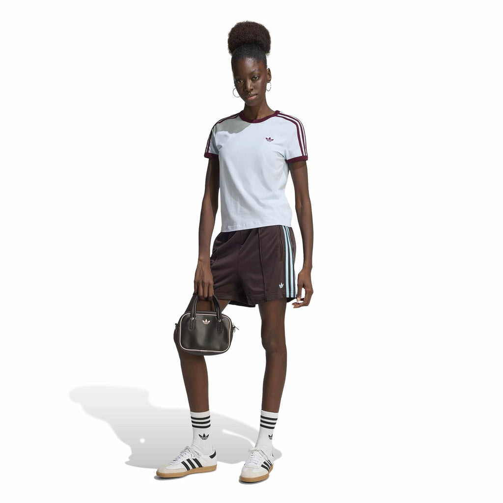 ADIDAS Firebird shorts KQ6521 brown blue