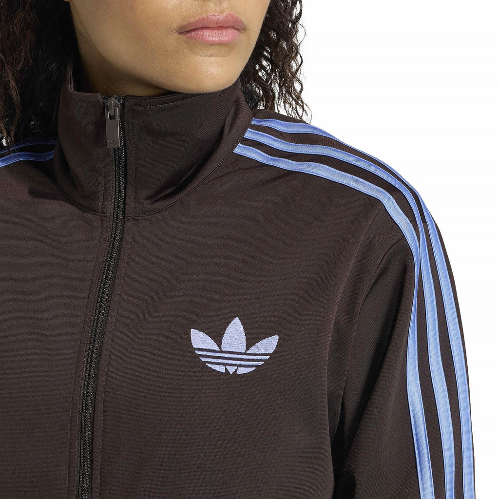 ADIDAS Firebird track top loose aurora coffee blue fusion