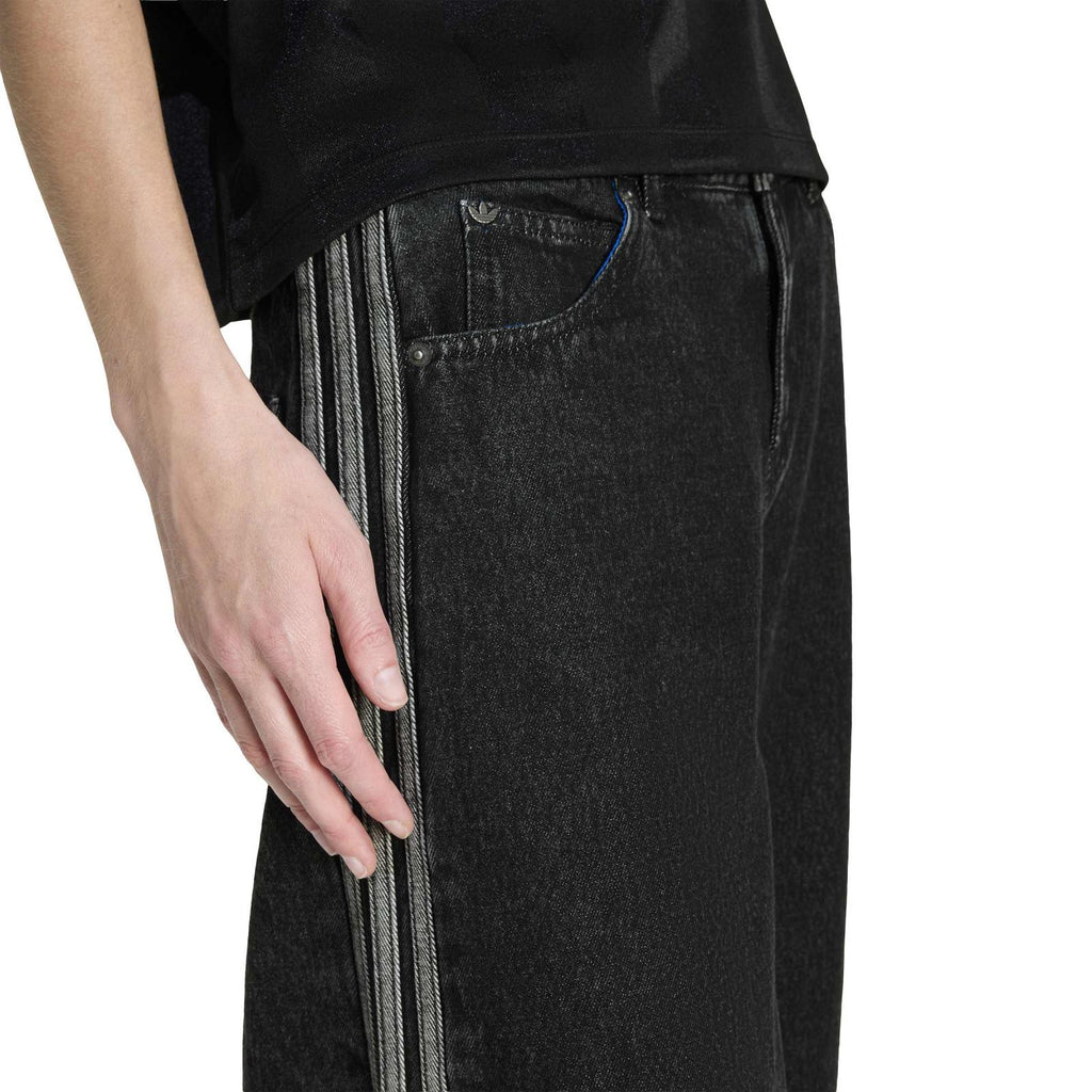 ADIDAS Firebird trackpant black denim