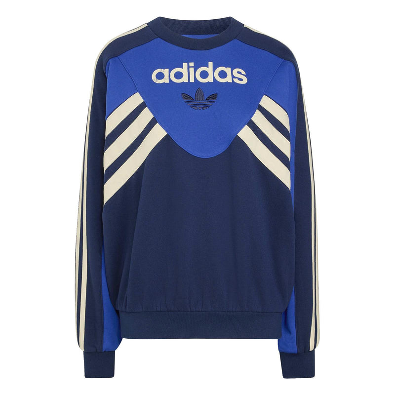 ADIDAS Graphic crewneck sweater blue KR7014