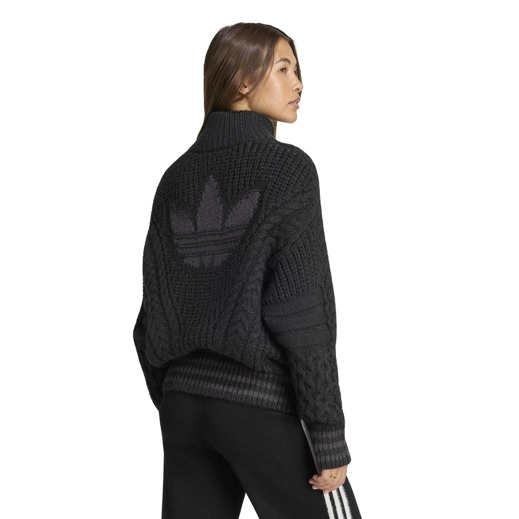 ADIDAS Knit firebird tracktop black