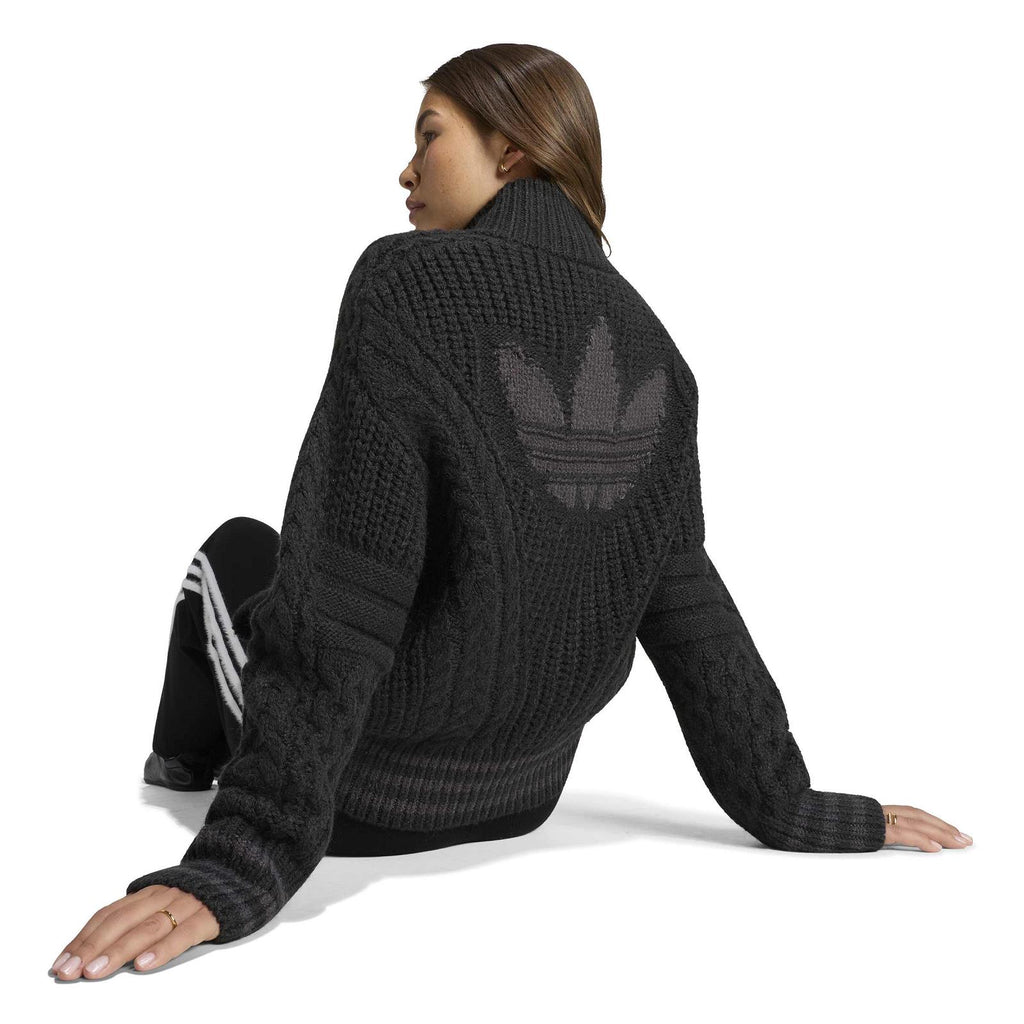 ADIDAS Knit firebird tracktop black