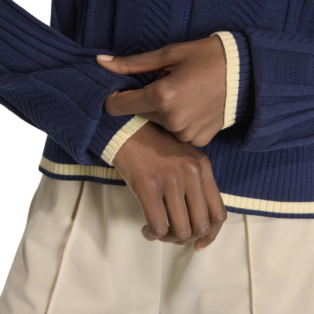 ADIDAS Knit firebird tracktop night indigo blue KT1864