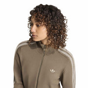 ADIDAS Knitted firebird track top branch silver pebble KS7365