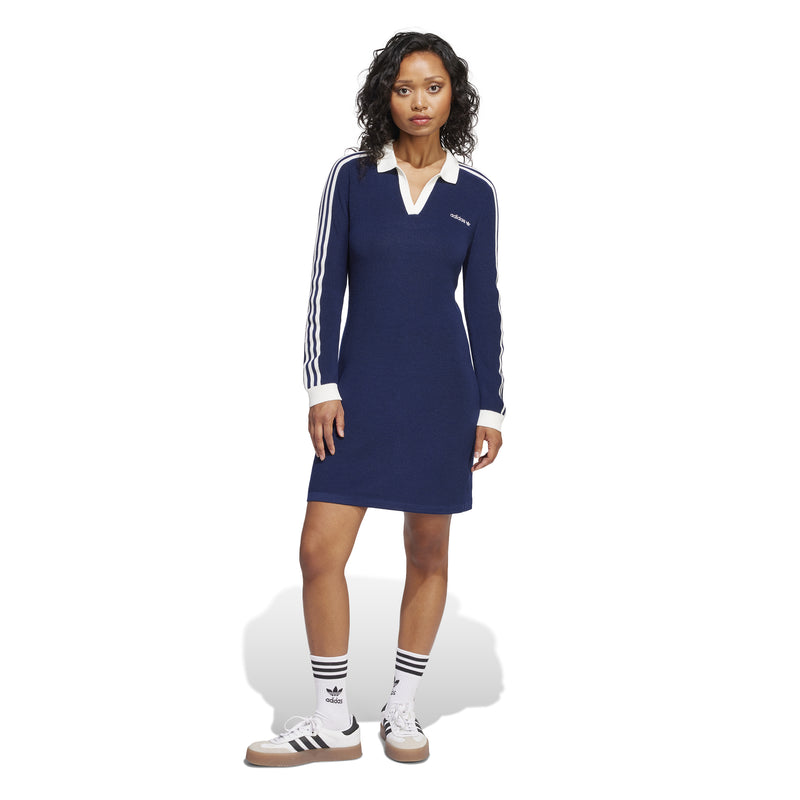 KNITTED POLO DRESS