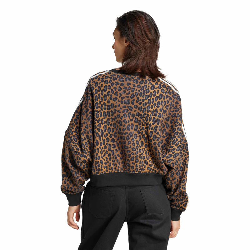 LEOPARD CREWNECK SWEATSHIRT