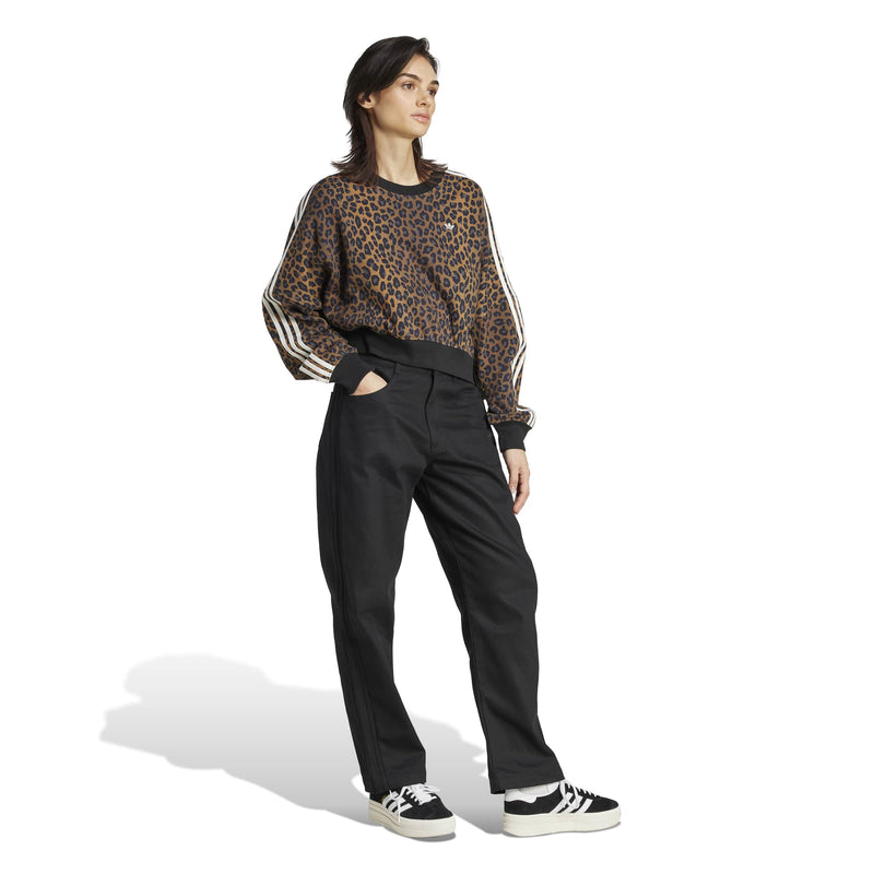 LEOPARD CREWNECK SWEATSHIRT