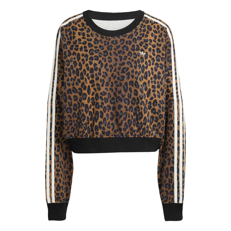 LEOPARD CREWNECK SWEATSHIRT