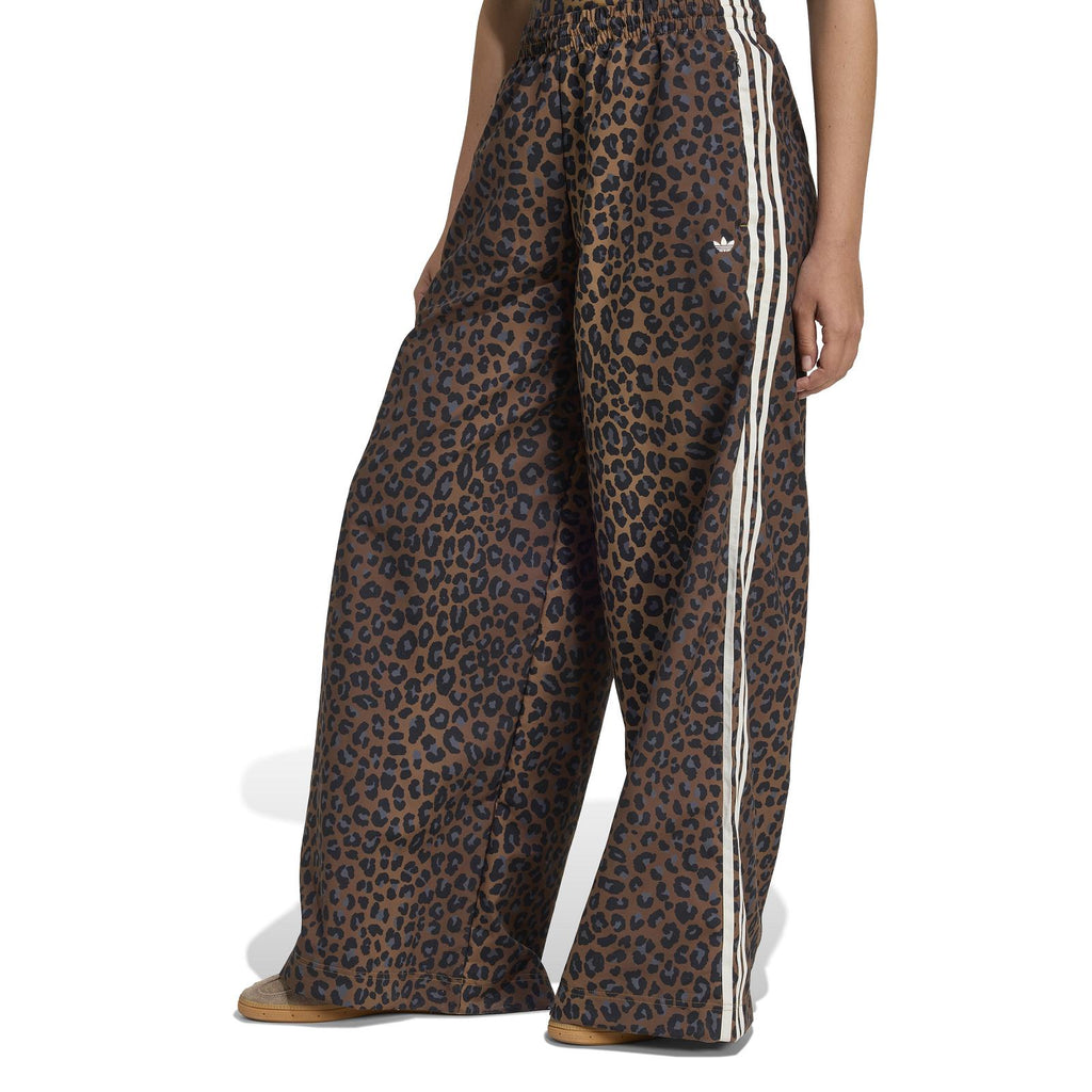 ADIDAS Leopard firebird oversized trackpants leopard