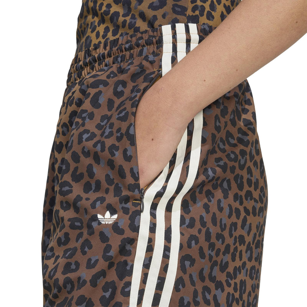 ADIDAS Leopard firebird oversized trackpants leopard