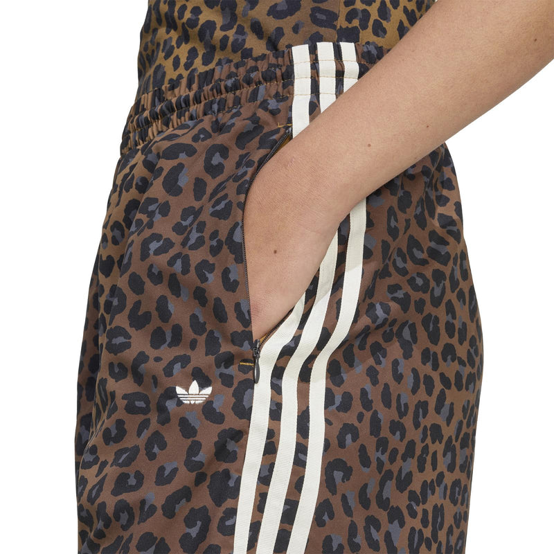 ADIDAS Leopard firebird oversized trackpants leopard