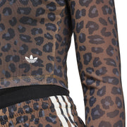 ADIDAS Leopard longsleeve tee brown
