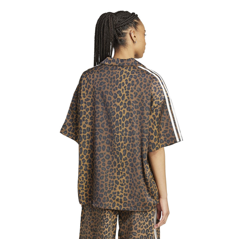 ADIDAS Originals satin shirt leopard KA2678