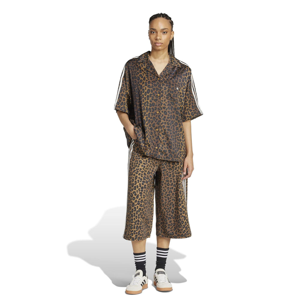 ADIDAS Originals satin shirt leopard KA2678