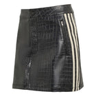 ADIDAS Pleather mini skirt black