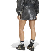 ADIDAS Pleather mini skirt black