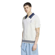 ADIDAS Polo sweater SS off white