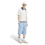 ADIDAS Polo sweater SS off white