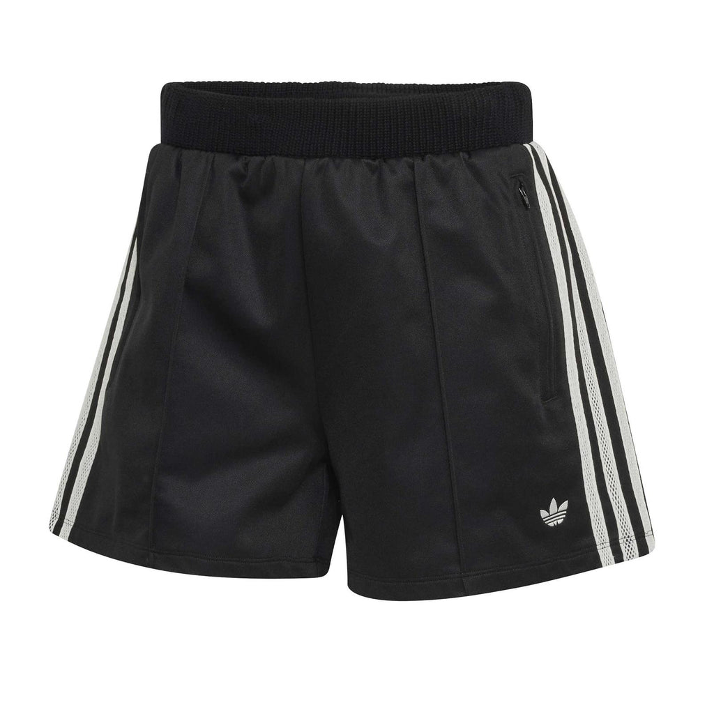 ADIDAS Sprinter shorts with knitted crochet details