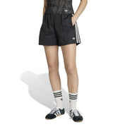 ADIDAS Sprinter shorts with knitted crochet details